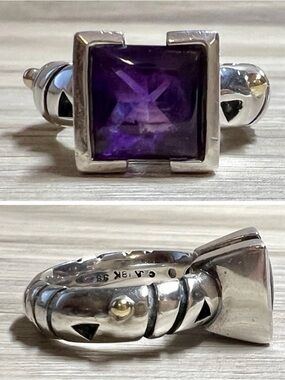 John Atencio Amethyst Ring